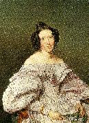 Ferdinand Georg Waldmuller, portrait of a lady